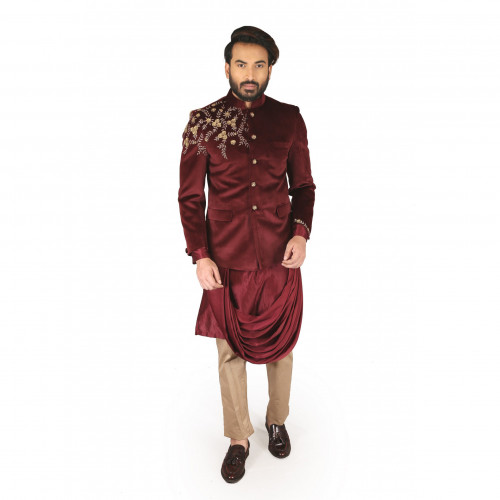 indo western coat